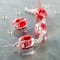 12 Pack: Red Crab Painted Glass Beads by Bead Landing™